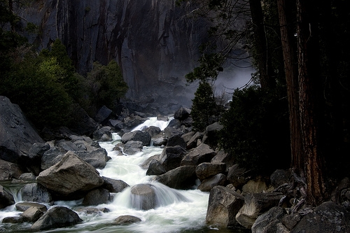 Base of Yosemite Falls.JPG
